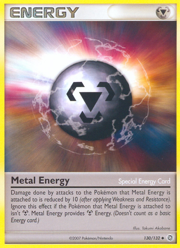 Metal Energy (130/132) [Diamond & Pearl: Secret Wonders] | Amazing Games TCG