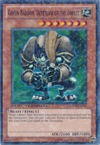 Green Baboon, Defender of the Forest [Duel Terminal 3] [DT03-EN057] | Amazing Games TCG