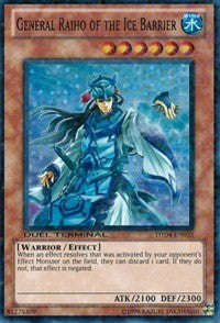 General Raiho of the Ice Barrier [Duel Terminal 4] [DT04-EN035] | Amazing Games TCG