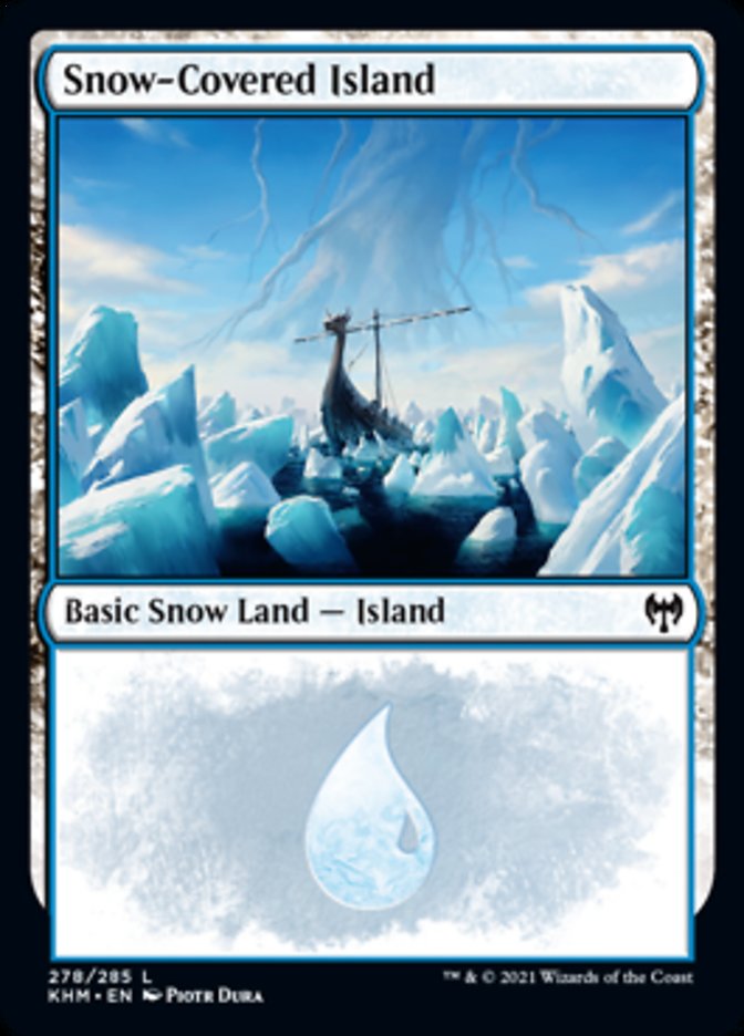 Snow-Covered Island (278) [Kaldheim] | Amazing Games TCG