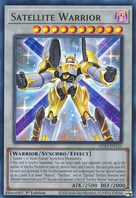 Satellite Warrior [LDS3-EN121] Ultra Rare | Amazing Games TCG