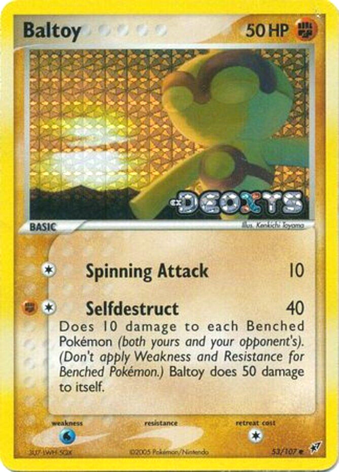 Baltoy (53/107) (Stamped) [EX: Deoxys] | Amazing Games TCG