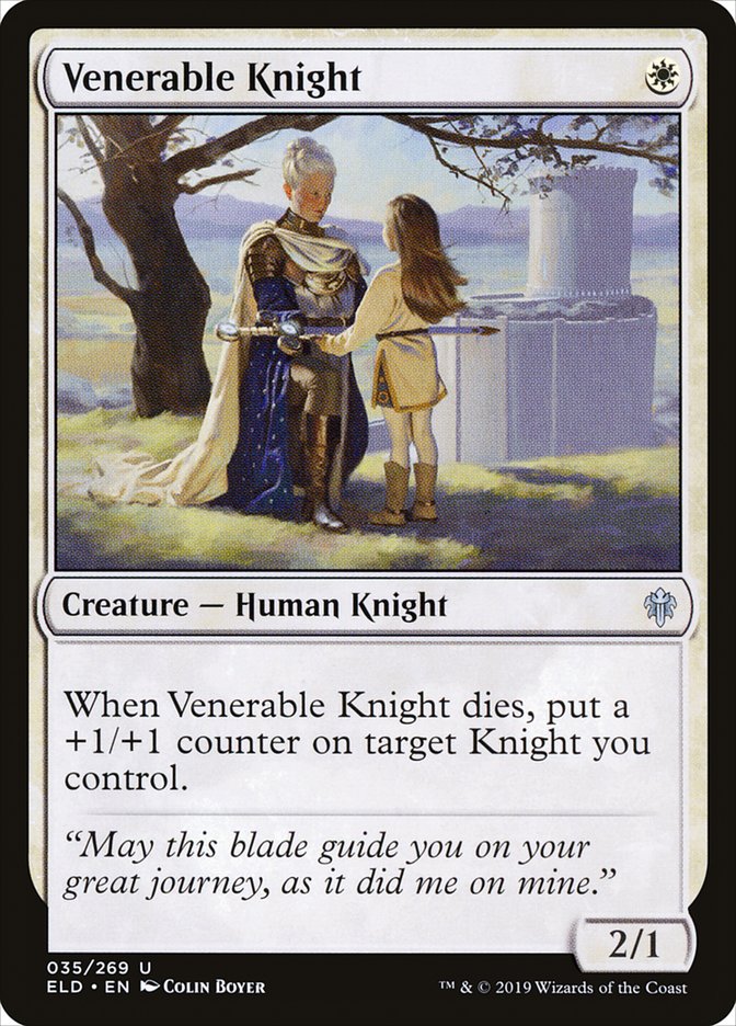Venerable Knight [Throne of Eldraine] | Amazing Games TCG