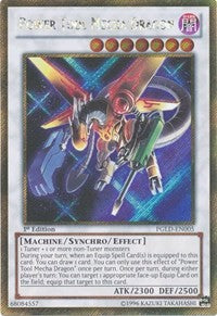 Power Tool Mecha Dragon [Premium Gold] [PGLD-EN005] | Amazing Games TCG