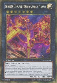 Number C6: Chronomaly Chaos Atlandis [Premium Gold] [PGLD-EN018] | Amazing Games TCG