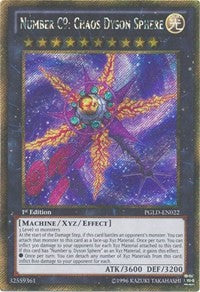 Number C9: Chaos Dyson Sphere [Premium Gold] [PGLD-EN022] | Amazing Games TCG