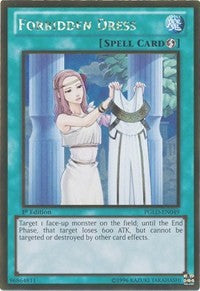 Forbidden Dress [Premium Gold] [PGLD-EN049] | Amazing Games TCG