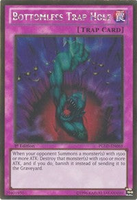 Bottomless Trap Hole [Premium Gold] [PGLD-EN069] | Amazing Games TCG