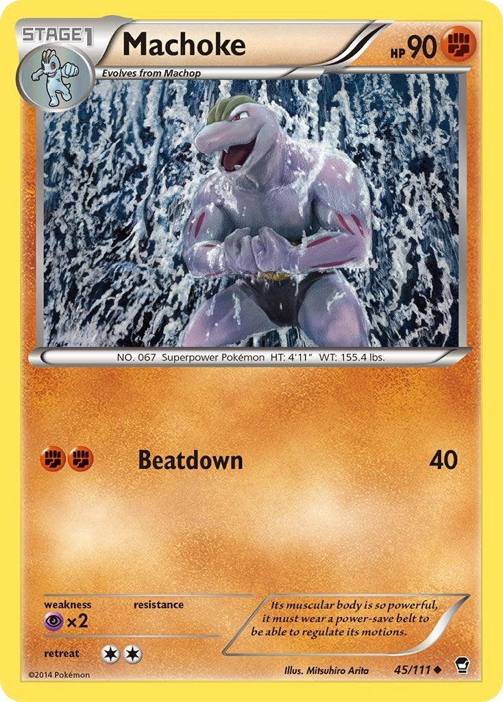 Machoke (45/111) [XY: Furious Fists] | Amazing Games TCG