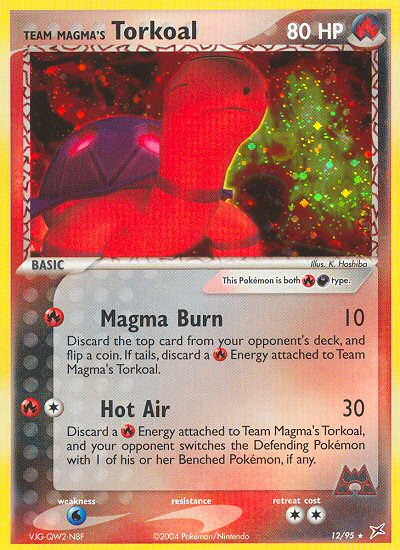 Team Magma's Torkoal (12/95) [EX: Team Magma vs Team Aqua] | Amazing Games TCG