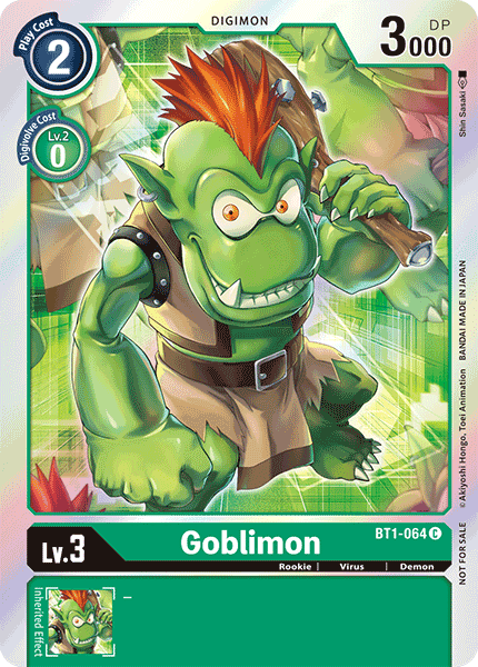 Goblimon [BT1-064] (Event Pack) [Release Special Booster Ver.1.0 Promos] | Amazing Games TCG