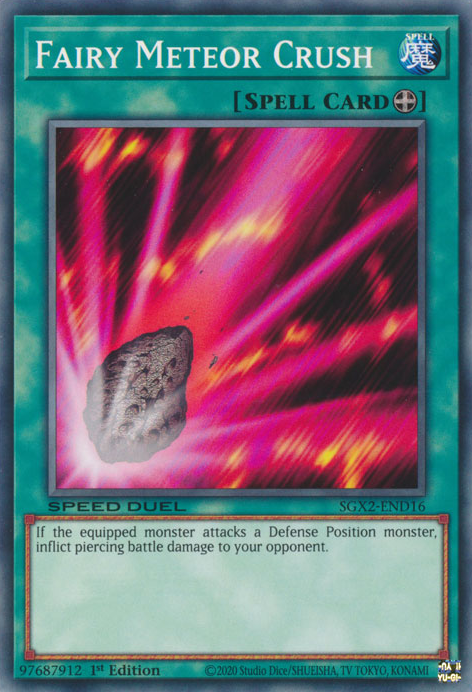 Fairy Meteor Crush [SGX2-END16] Common | Amazing Games TCG