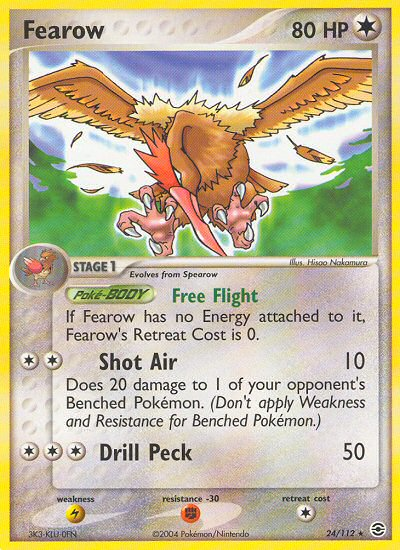 Fearow (24/112) [EX: FireRed & LeafGreen] | Amazing Games TCG