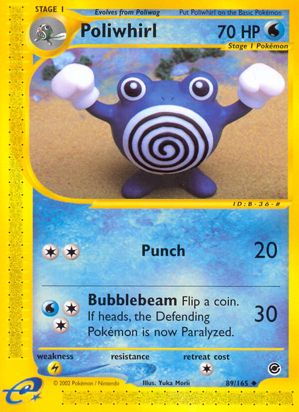 Poliwhirl (89/165) [Expedition: Base Set] | Amazing Games TCG