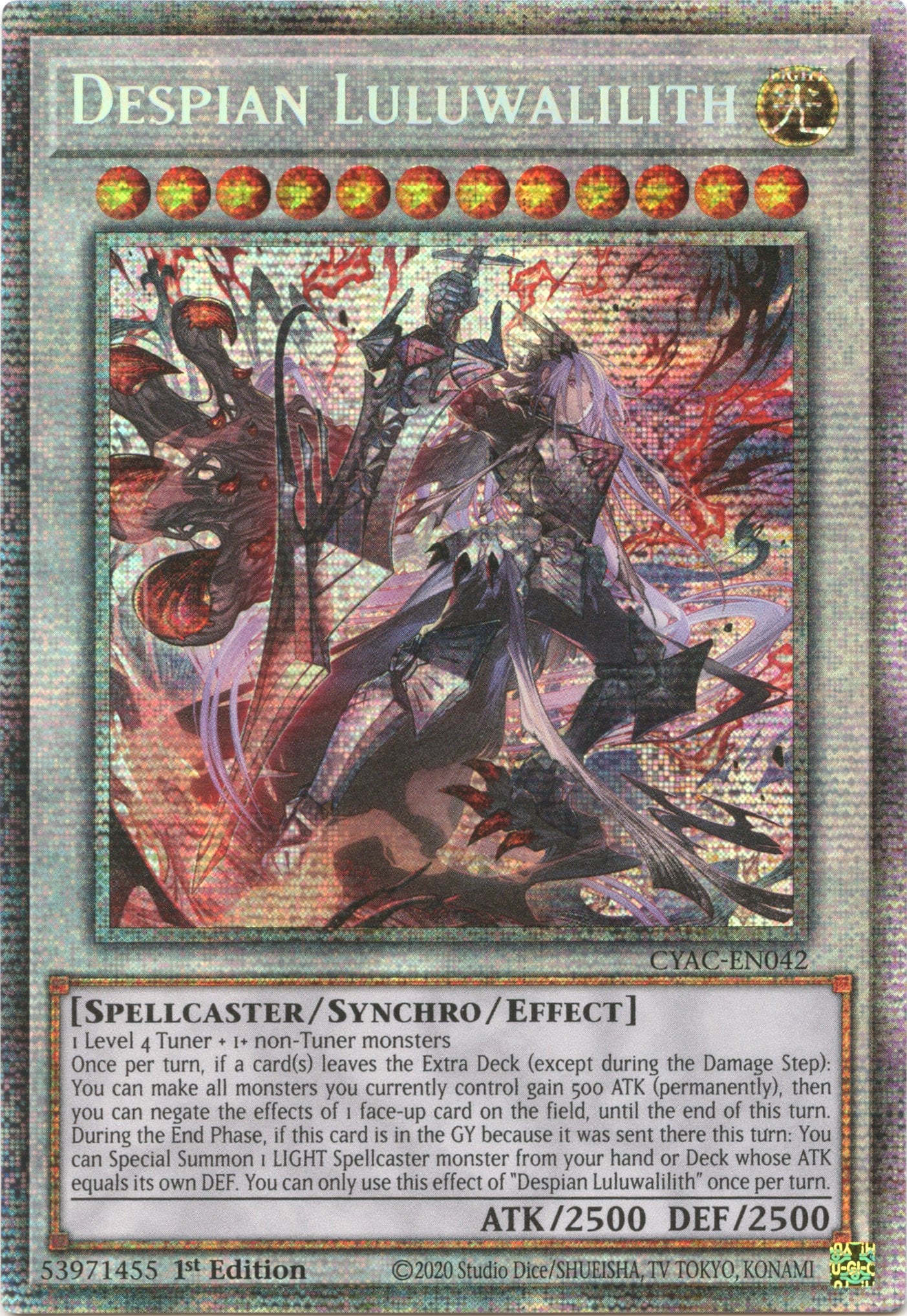 Despian Luluwalilith [CYAC-EN042] Starlight Rare | Amazing Games TCG