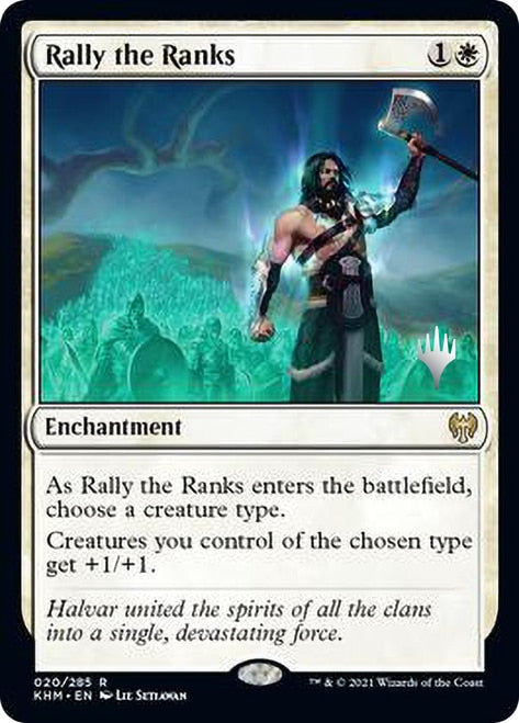 Rally the Ranks [Kaldheim Promo Pack] | Amazing Games TCG