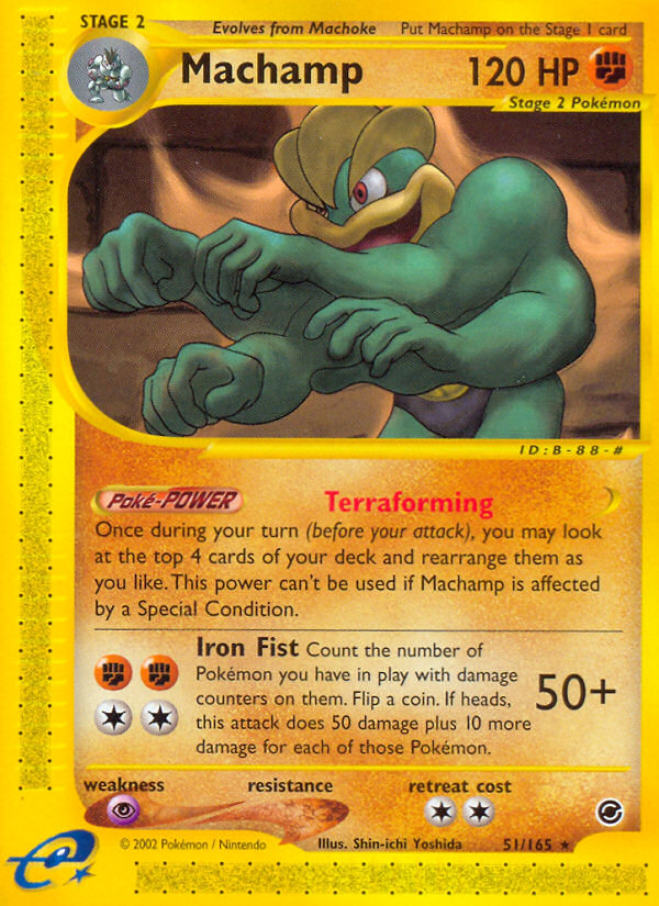 Machamp (51/165) [Expedition: Base Set] | Amazing Games TCG