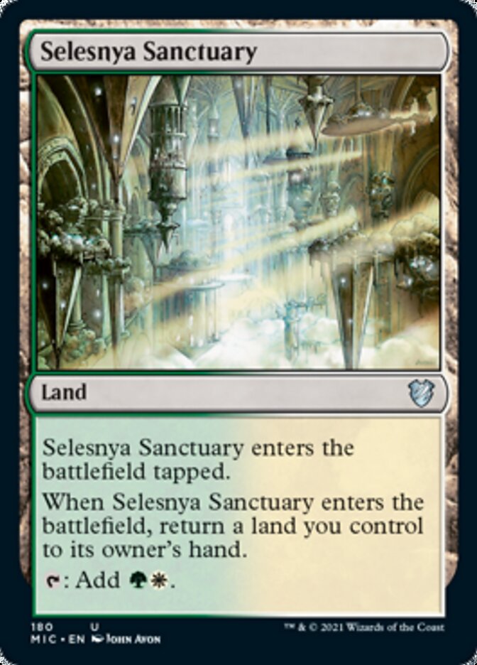 Selesnya Sanctuary [Innistrad: Midnight Hunt Commander] | Amazing Games TCG