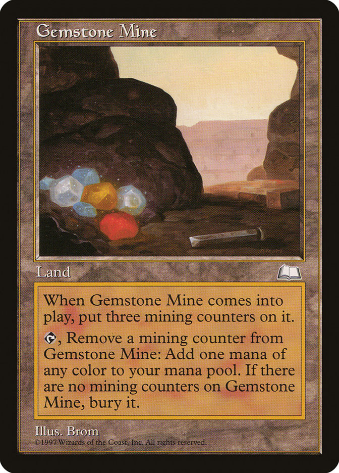 Gemstone Mine [Weatherlight] | Amazing Games TCG