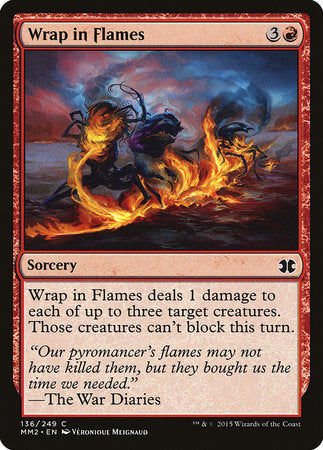 Wrap in Flames [Modern Masters 2015] | Amazing Games TCG