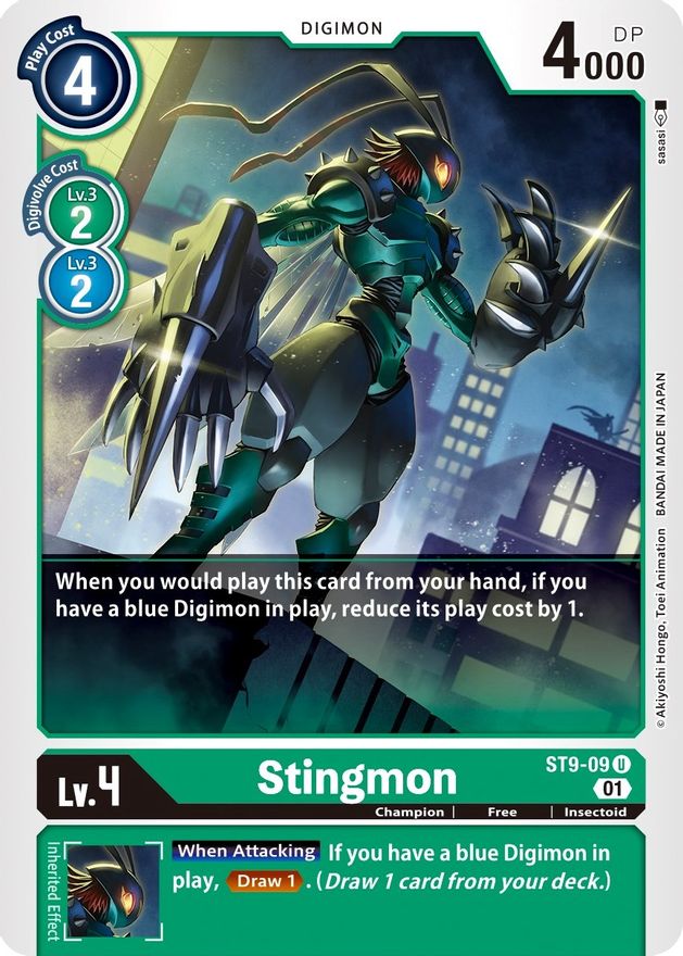 Stingmon [ST9-09] [Starter Deck: Ultimate Ancient Dragon] | Amazing Games TCG