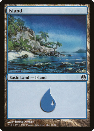 Island (68) [Duel Decks: Phyrexia vs. the Coalition] | Amazing Games TCG