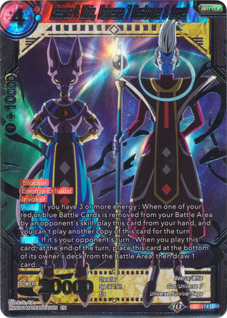 Beerus & Whis, Universe 7 Destroyer & Angel (DB2-174) [Divine Multiverse] | Amazing Games TCG