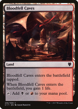 Bloodfell Caves [Commander 2017] | Amazing Games TCG