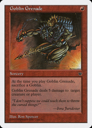 Goblin Grenade [Anthologies] | Amazing Games TCG