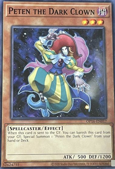 Peten the Dark Clown [OP16-EN017] Common | Amazing Games TCG