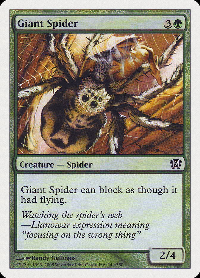 Giant Spider [Ninth Edition] | Amazing Games TCG