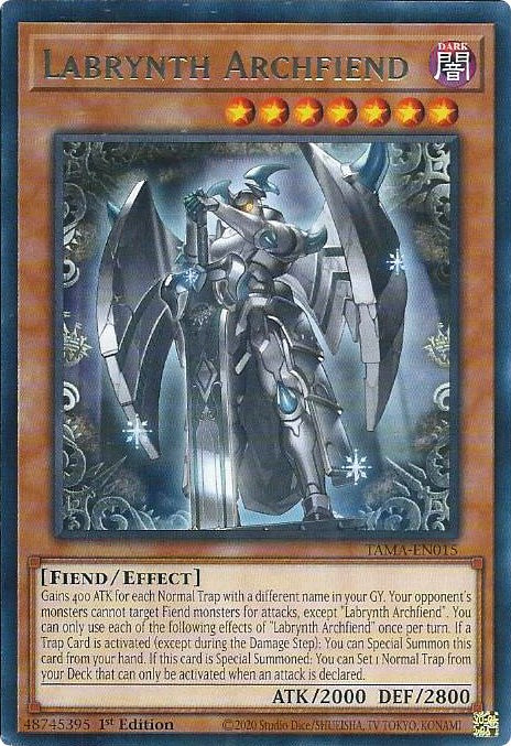 Labrynth Archfiend [TAMA-EN015] Rare | Amazing Games TCG