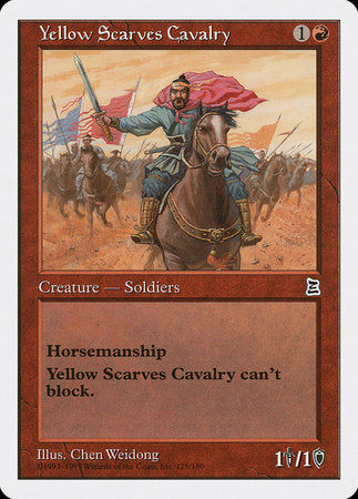 Yellow Scarves Cavalry [Portal Three Kingdoms] | Amazing Games TCG