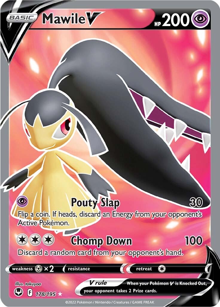 Mawile V (178/195) [Sword & Shield: Silver Tempest] | Amazing Games TCG