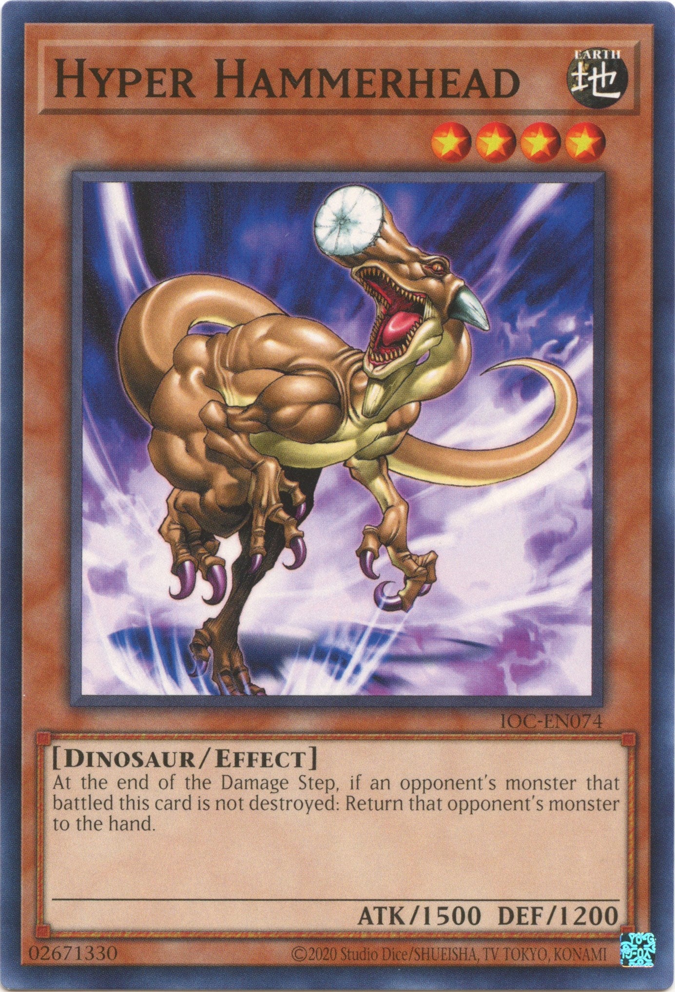 Hyper Hammerhead (25th Anniversary) [IOC-EN074] Common | Amazing Games TCG