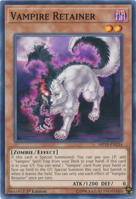 Vampire Retainer [MP19-EN234] Common | Amazing Games TCG