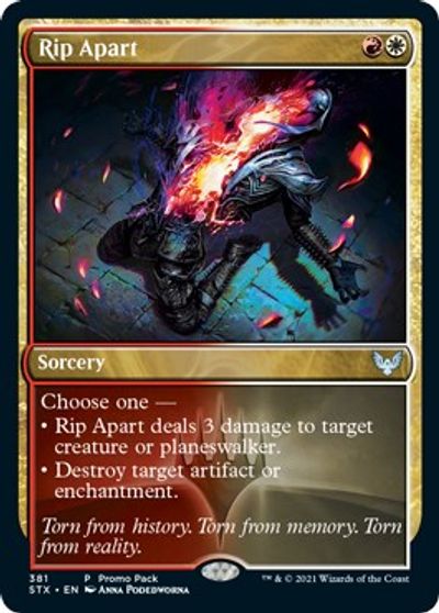 Rip Apart (Promo Pack) [Strixhaven: School of Mages] | Amazing Games TCG