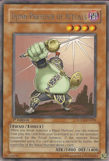 Djinn Presider of Rituals [SOVR-EN038] Rare | Amazing Games TCG