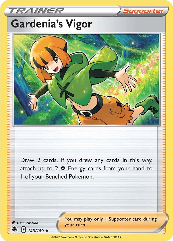 Gardenia's Vigor (143/189) [Sword & Shield: Astral Radiance] | Amazing Games TCG