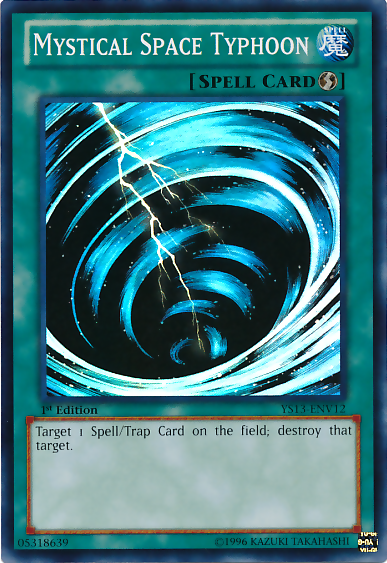 Mystical Space Typhoon [YS13-ENV12] Super Rare | Amazing Games TCG