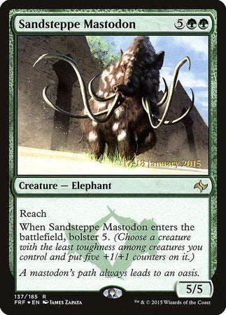 Sandsteppe Mastodon [Fate Reforged Promos] | Amazing Games TCG