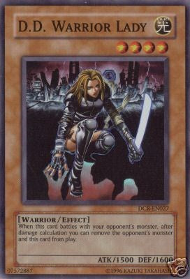 D.D. Warrior Lady [DCR-EN027] Super Rare | Amazing Games TCG