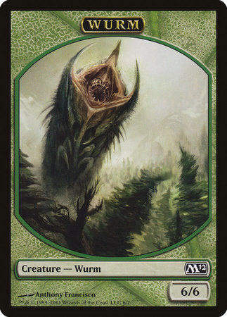 Wurm Token [Magic 2012 Tokens] | Amazing Games TCG