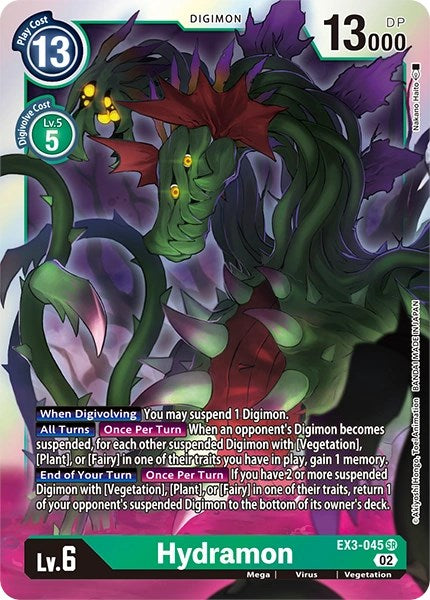 Hydramon [EX3-045] [Revision Pack Cards] | Amazing Games TCG