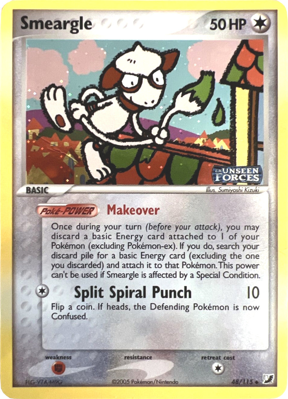 Smeargle (48/115) (Stamped) [EX: Unseen Forces] | Amazing Games TCG