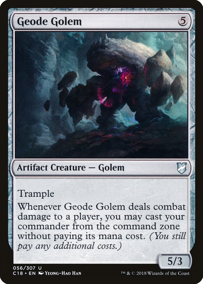 Geode Golem [Commander 2018] | Amazing Games TCG