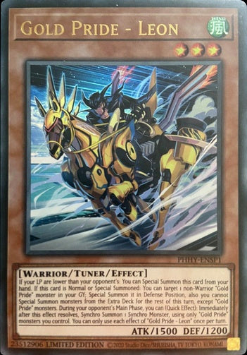 Gold Pride - Leon [PHHY-ENSP1] Ultra Rare | Amazing Games TCG