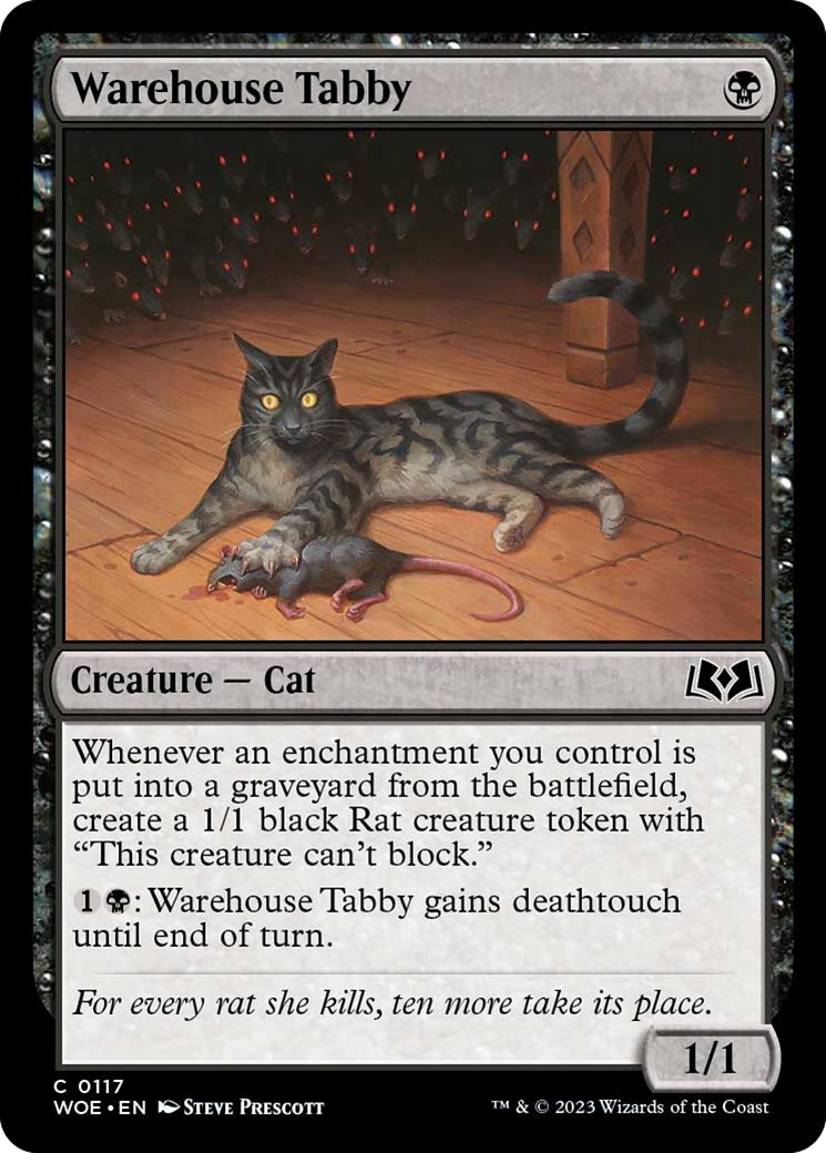 Warehouse Tabby [Wilds of Eldraine] | Amazing Games TCG