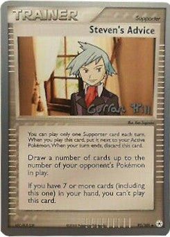 Steven's Advice (92/101) (Bright Aura - Curran Hill's) [World Championships 2005] | Amazing Games TCG