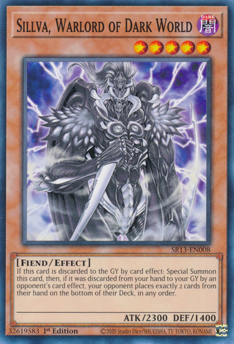 Sillva, Warlord of Dark World [SR13-EN008] Common | Amazing Games TCG